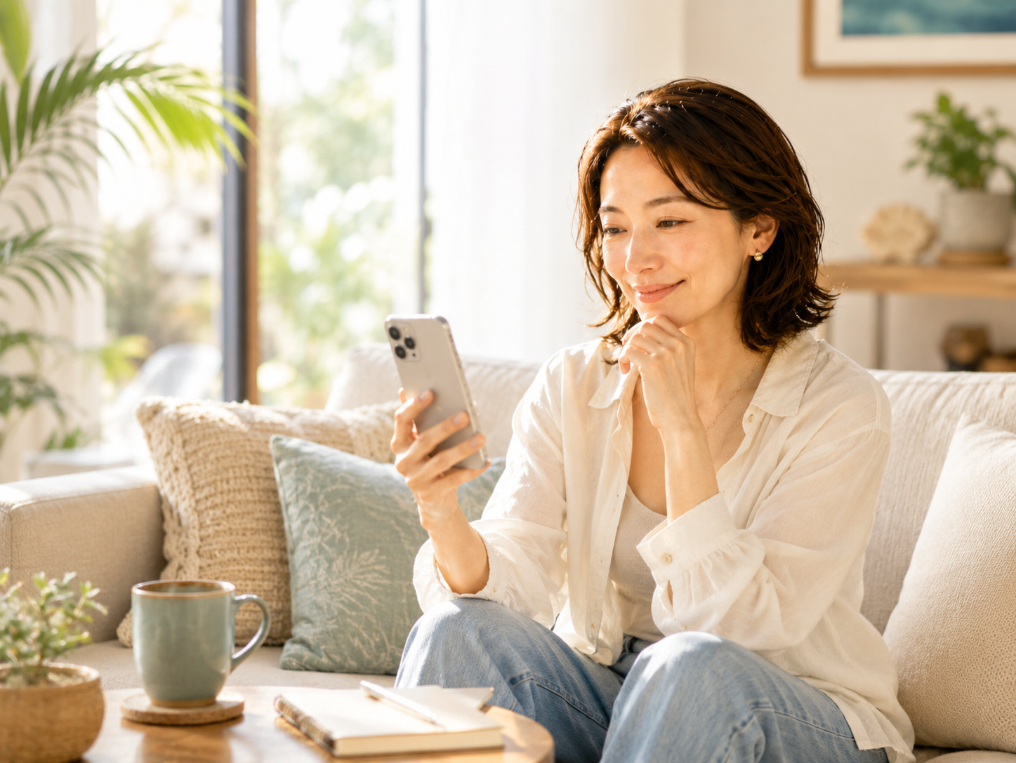 スマホから安心して参加できる初回体験セッション