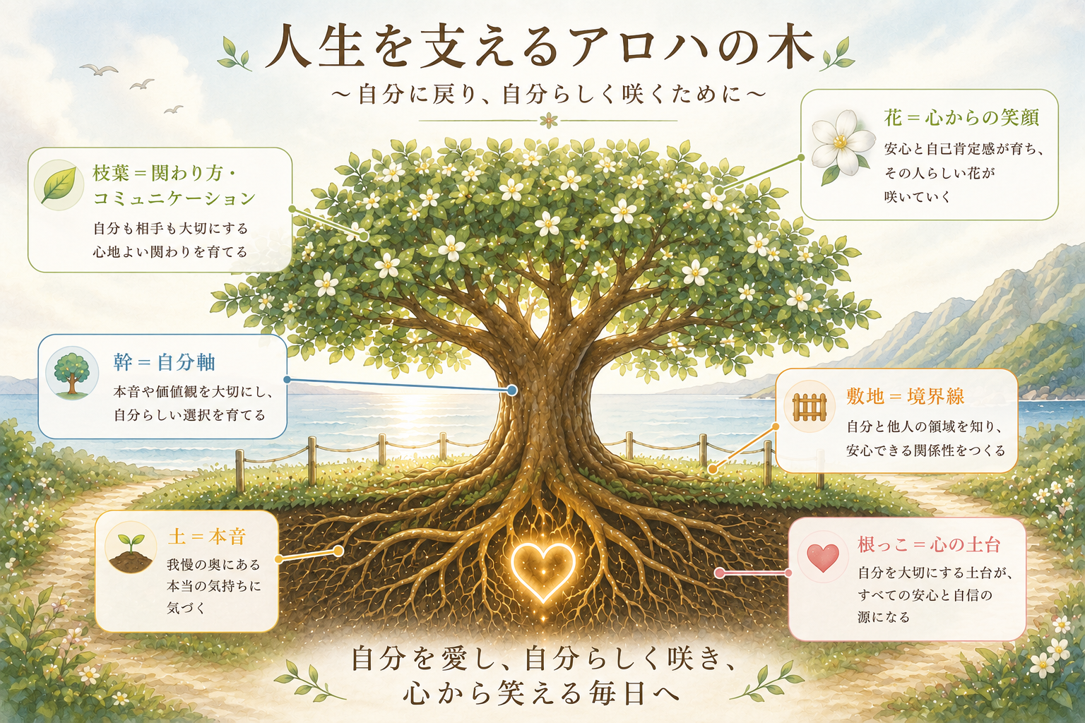 自分に戻る5つの視点
