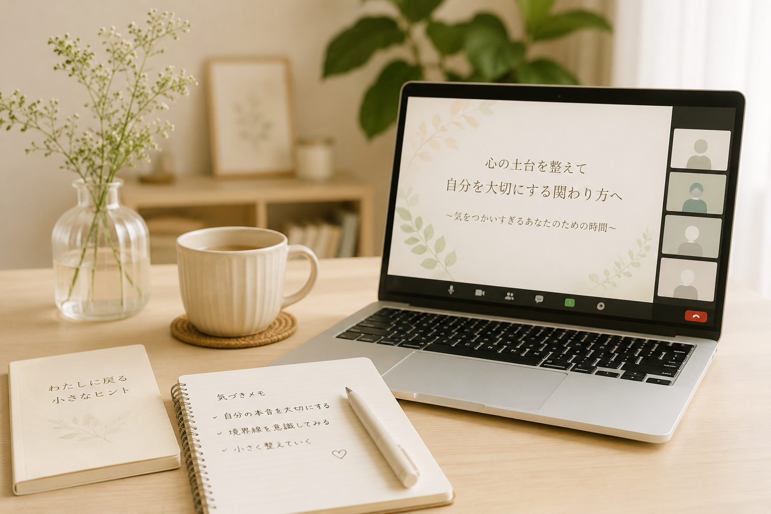 心の土台づくり無料オンライン勉強会のイメージ